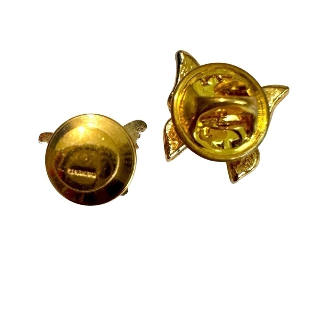 Viral Pins Free People Style Pins Vintage Butterfly Pins Gold with Enamel - Picture 3 of 9